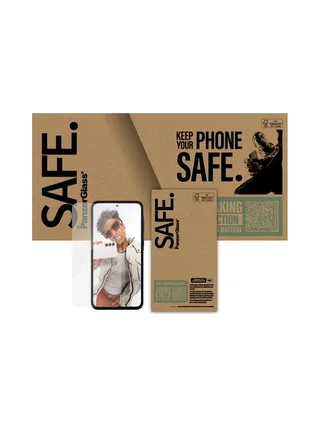 PanzerGlass SAFE. by ® Screen Protector Samsung Galaxy A36 5G | Ultra-Wide Fit 2