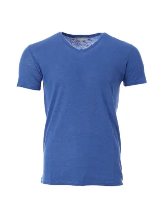 T-shirt Bleu Homme Paname Brothers Tom 1