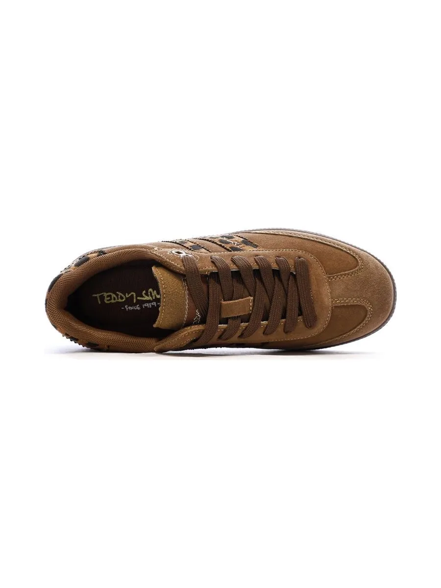 Baskets Marron/Léopard Femme Teddy Smith Baskets 120233 5