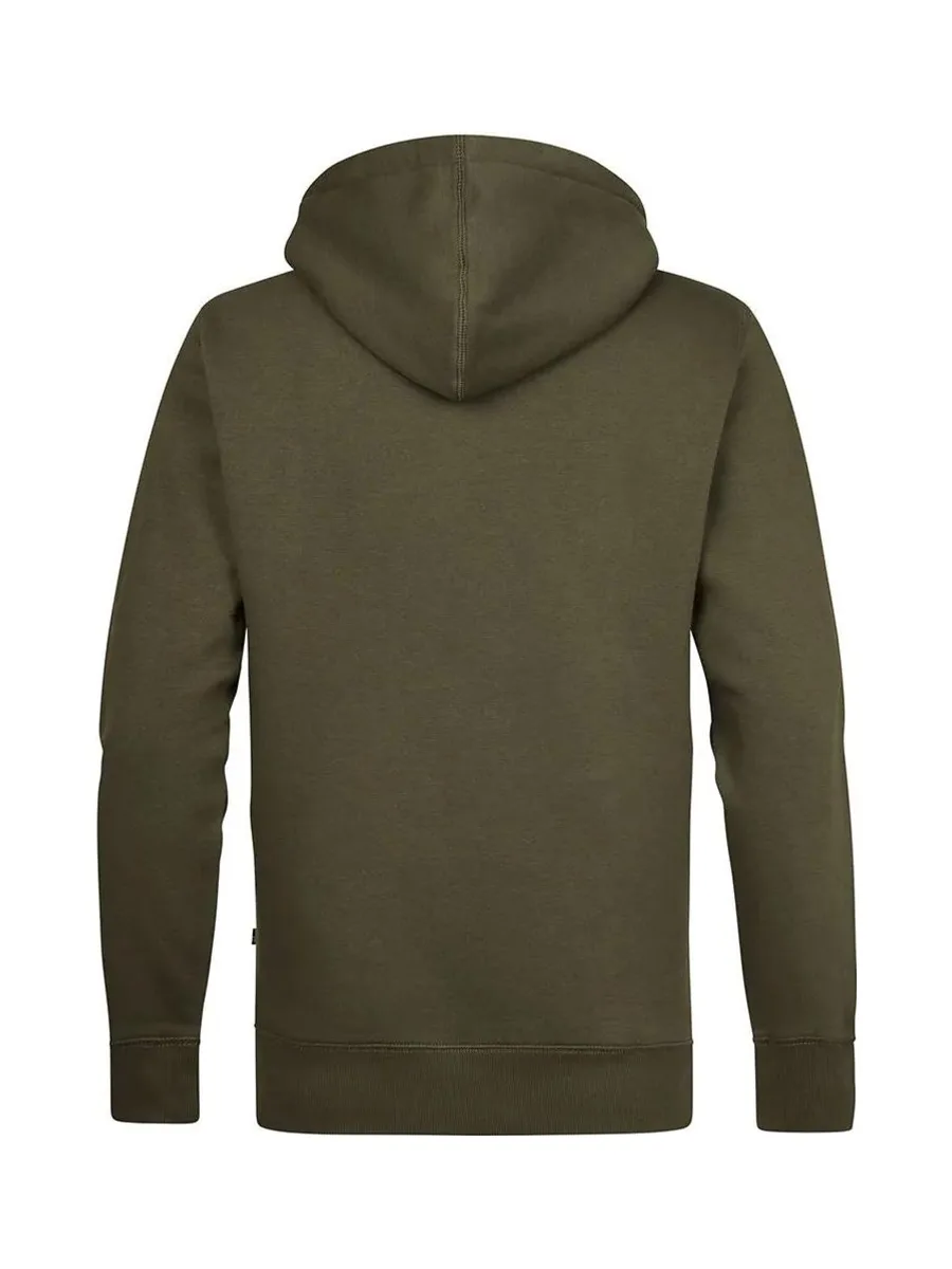 Sweat à Capuche Kaki Homme Petrol Industries Print 3