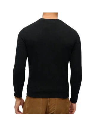Pull Noir Homme Superdry Essential Slim Fit Crew Jumper 2