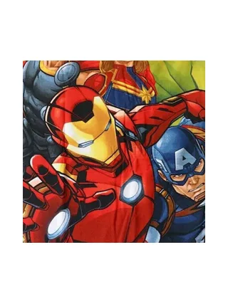 Serviette Jaune/Rouge Garçon Sport Zone Avengers 2