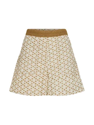 Short Beige/Jaune Femme Vila Sumira 1