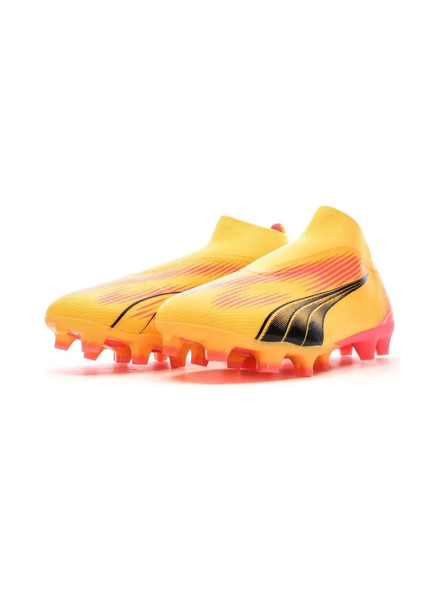 Chaussures de Foot Orange Homme Puma Ultra Match+ Ll FG/AG 6