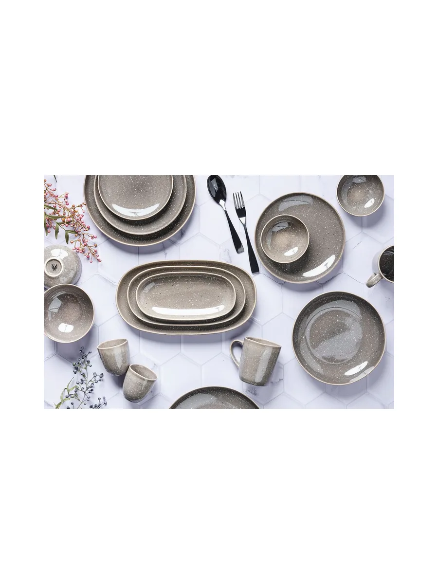 Bol STELLAR Ø14cm - 6 pièces - Gris béton 24