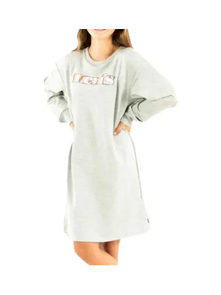 Robe Grise Fille Levi's 4ED735 1