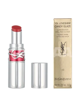 YSL Loveshine Candy Glaze Lipstick 3.2g - #13 Flashing Rose 1