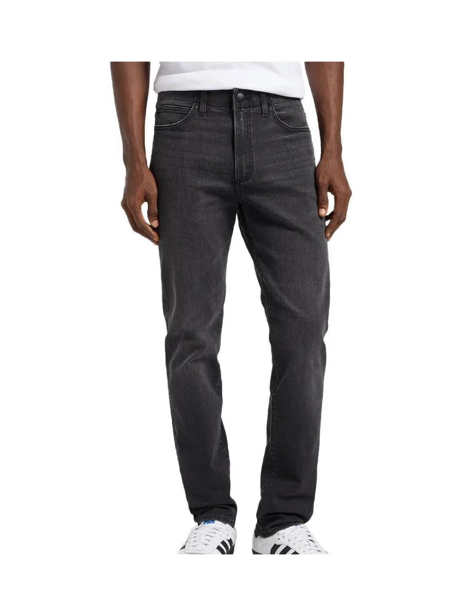 Jean Slim Noir Homme Lee Moonbeam 2