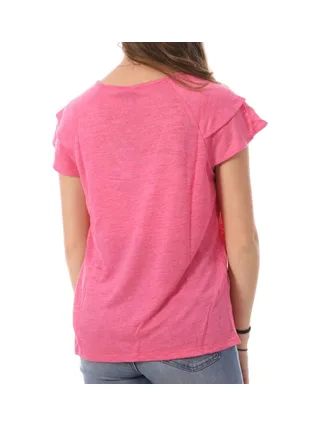 T-shirt Rose Femme Vero Moda Lina 2