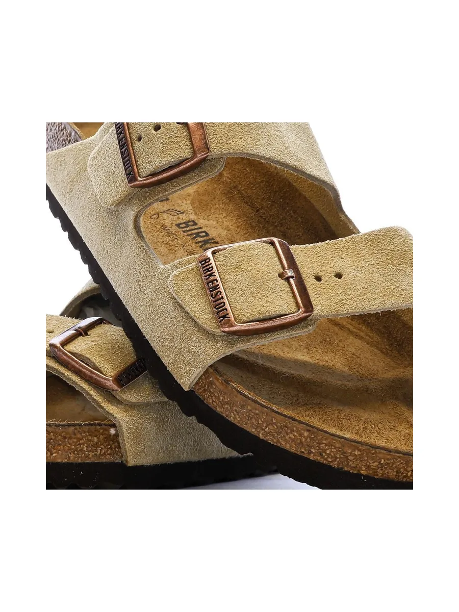 Sandales Latte Mixte Birkenstock Arizona 8