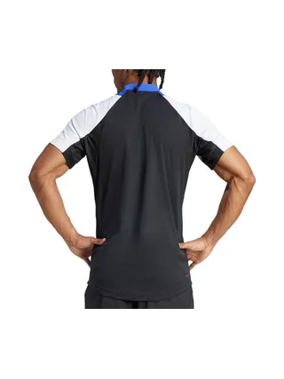 Polo Bleu Homme Adidas IT2262 2