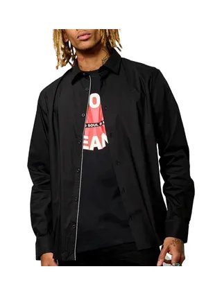 Chemise Noire Homme Kaporal BURAJ 1
