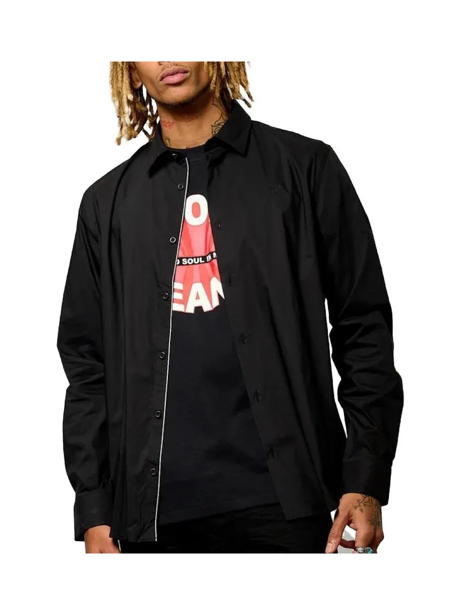 Chemise Noire Homme Kaporal BURAJ 1
