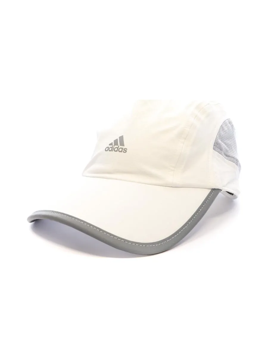 Casquette Blanc/Gris Homme Adidas Run 4p 2