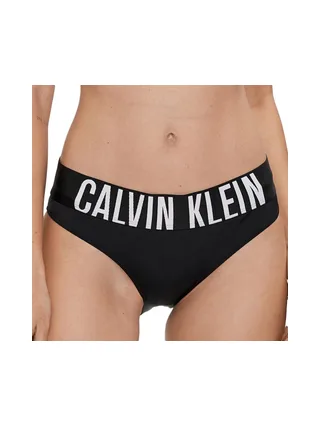 Culotte Noir/Blanc Femme Calvin Klein Jeans Bikini 1