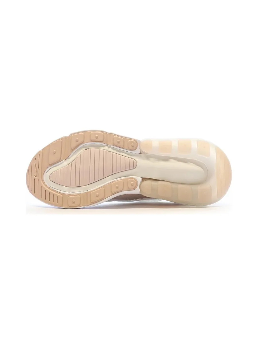 Baskets Blanches/Rose Femme Nike Air Max 270 5