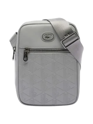 Sacoche Grise Homme Lacoste 1