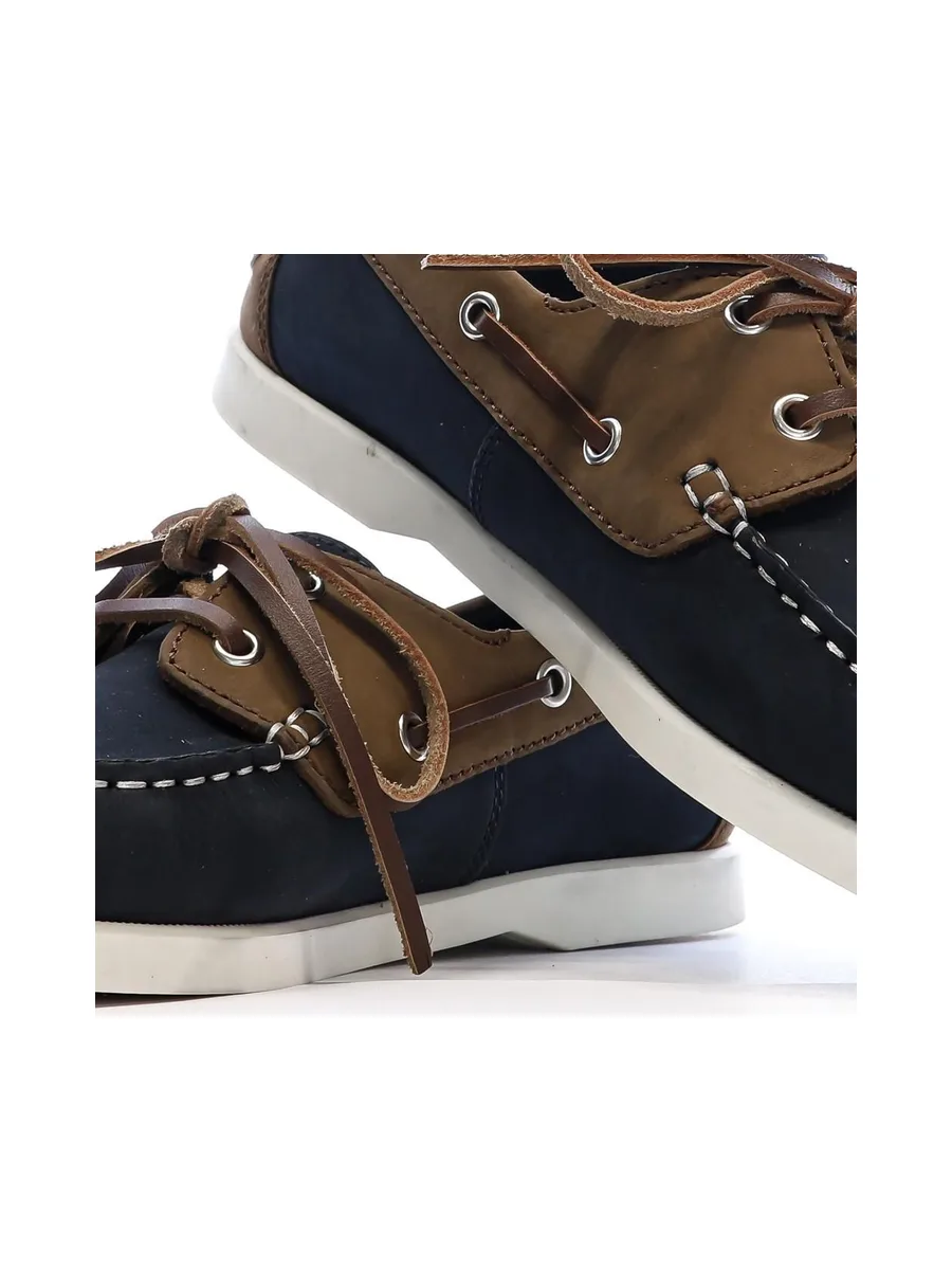 Chaussures Bateau Marine/Marron TBS Hellios 7