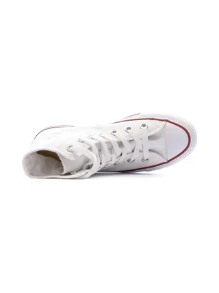 Baskets blanches mixte Converse All Star High 4