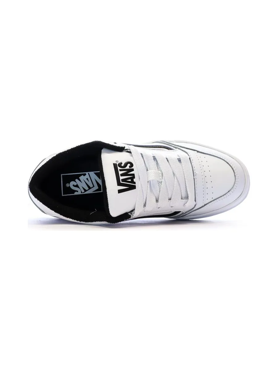 Baskets Blanches/Noires Garçon Vans Hylane 5