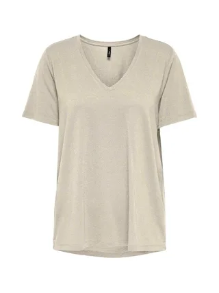T-shirt Beige Femme Only Harly 1