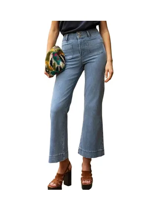 Jean flare Bleu Femme Oraije Elenette 1