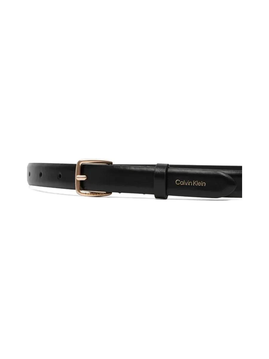 Ceinture Noir Femme Calvin Klein Jeans Essential Buckle - T 3