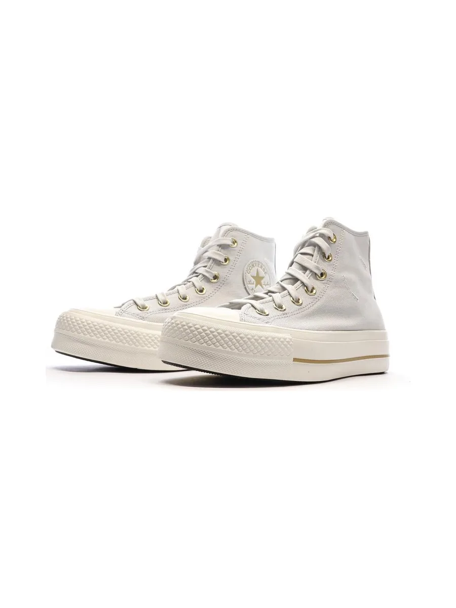 Baskets Bleu Ciel Femme Converse Lift Platform Tailored Lines 6
