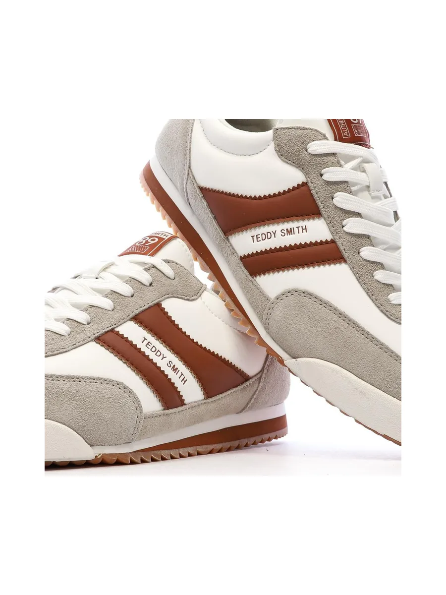 Baskets Marron/Blanches Homme Teddy Smith 120503 7