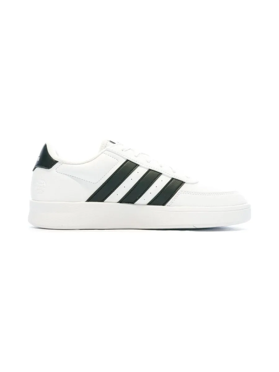Baskets Blanches/Noires Homme Adidas Breaknet 2.0 3