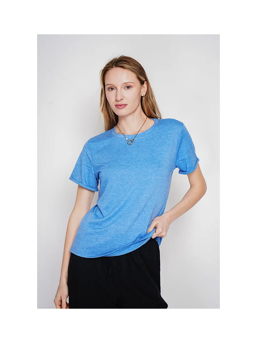 T-shirt col rond à manches courtes 25