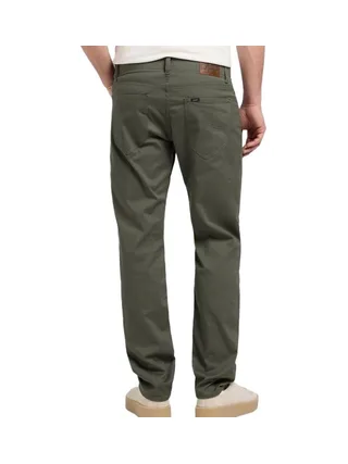 Jean Slim Vert Homme Lee Straight 112370604 2