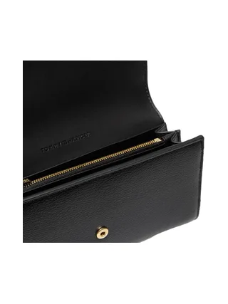 Portefeuille Noir Femme Tommy Hilfiger Flag 2