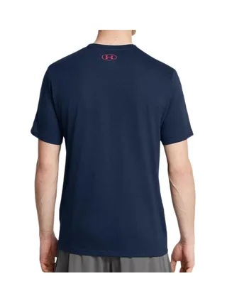 T-Shirt Marine Homme Under Armour Boxed Updated 2