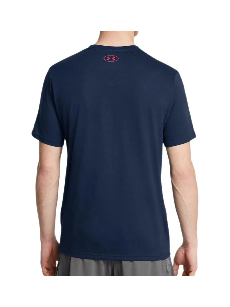 T-Shirt Marine Homme Under Armour Boxed Updated 3