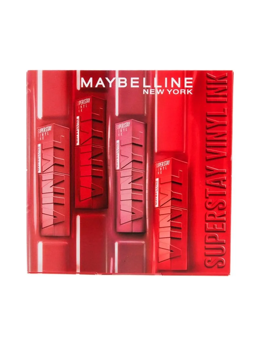 Coffret 4 Encres à lèvres Gemey Maybelline Longue Tenue 2
