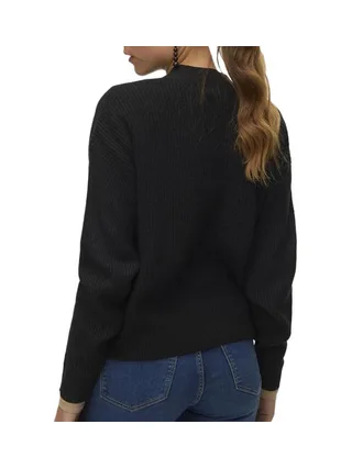 Pull Noir Femme Vero Moda Vmaries Cardigan 2