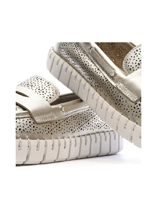 Chaussures de ville Dorées Femme Carmela Oro 7
