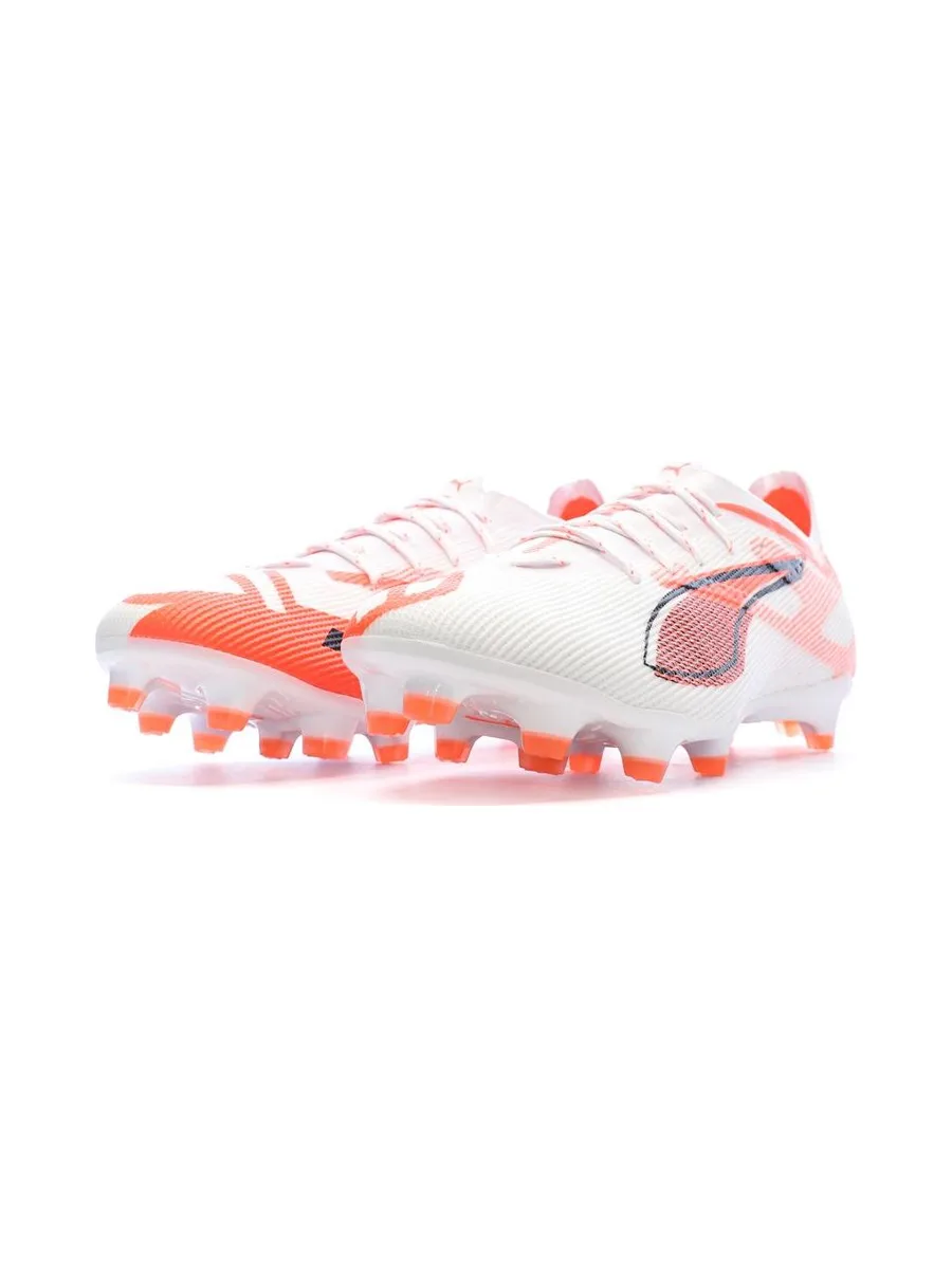 Chaussures de Football Blanc/Rouge Homme Puma Ultra 5 Pro Fg/ag 7