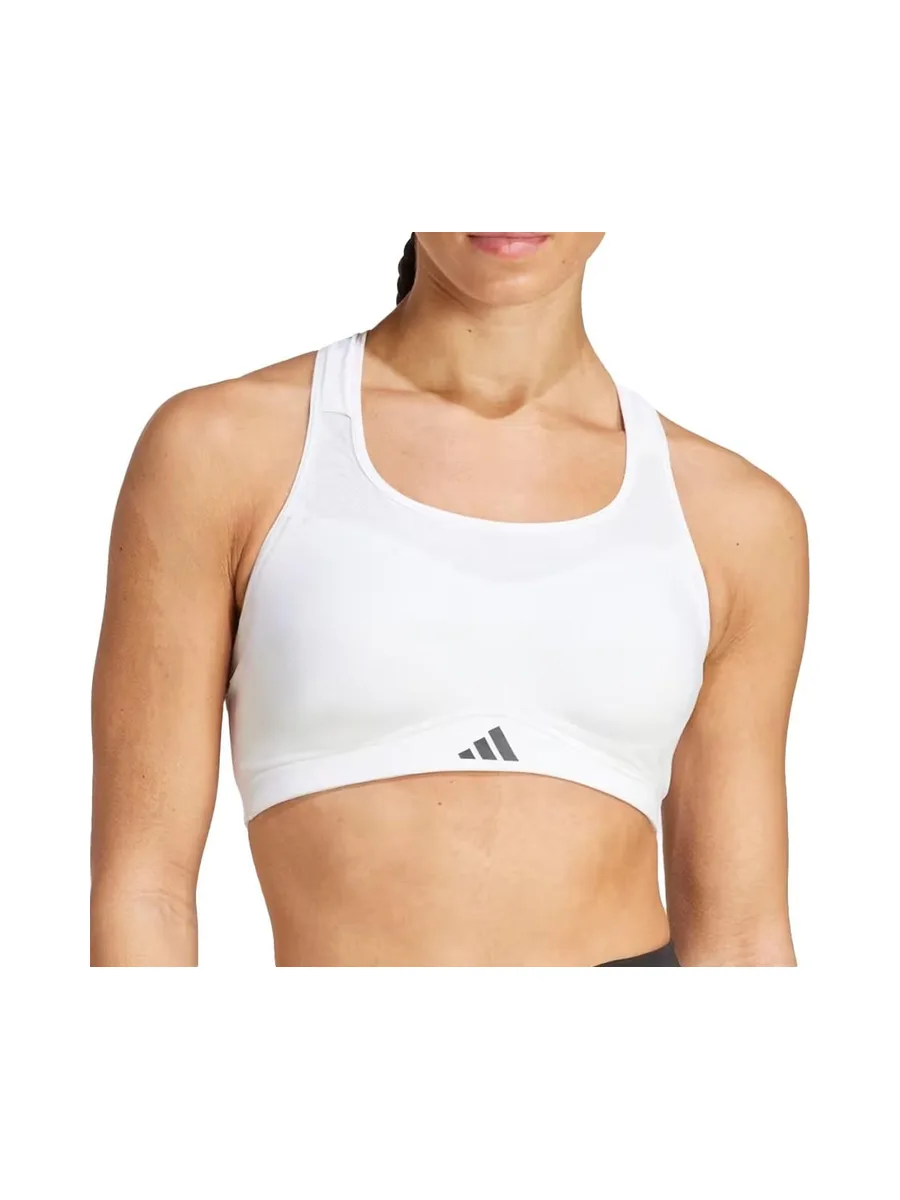 Brassière Blanche Femme Adidas Tlrdim 2