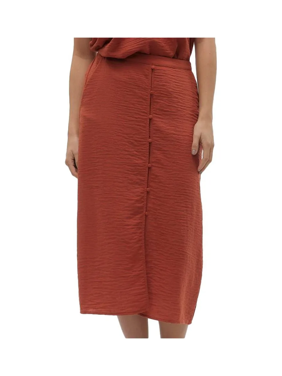 Jupe Rouge Femme Vero Moda Chris 1