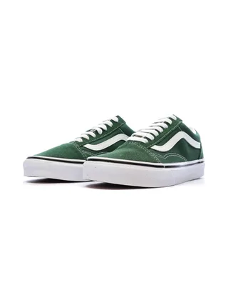 Baskets Vertes Homme Vans Old Skool Color 6