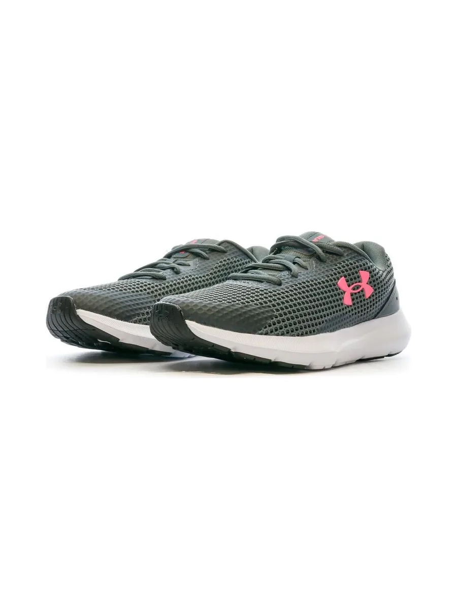 Chaussures de running Gris/Rose Femme Under Armour Surge 3 6