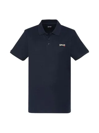 Polo Marine Homme Schott PS0022 1