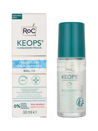 RoC Keops Deo Roll-On - Sensitive Skin 30ml 1