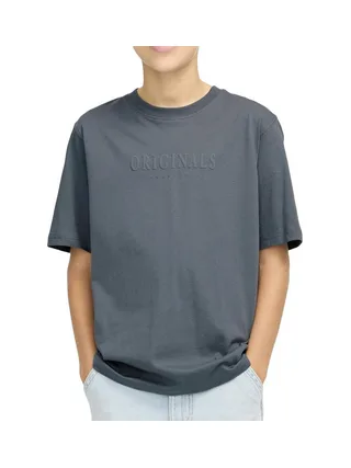 T-Shirt Bleu Garçon Jack & Jones Deriksberg 1