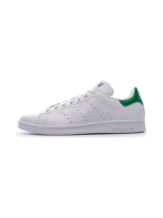 Baskets Stan Smith Blanches/Vertes Mixte Adidas M20324 1