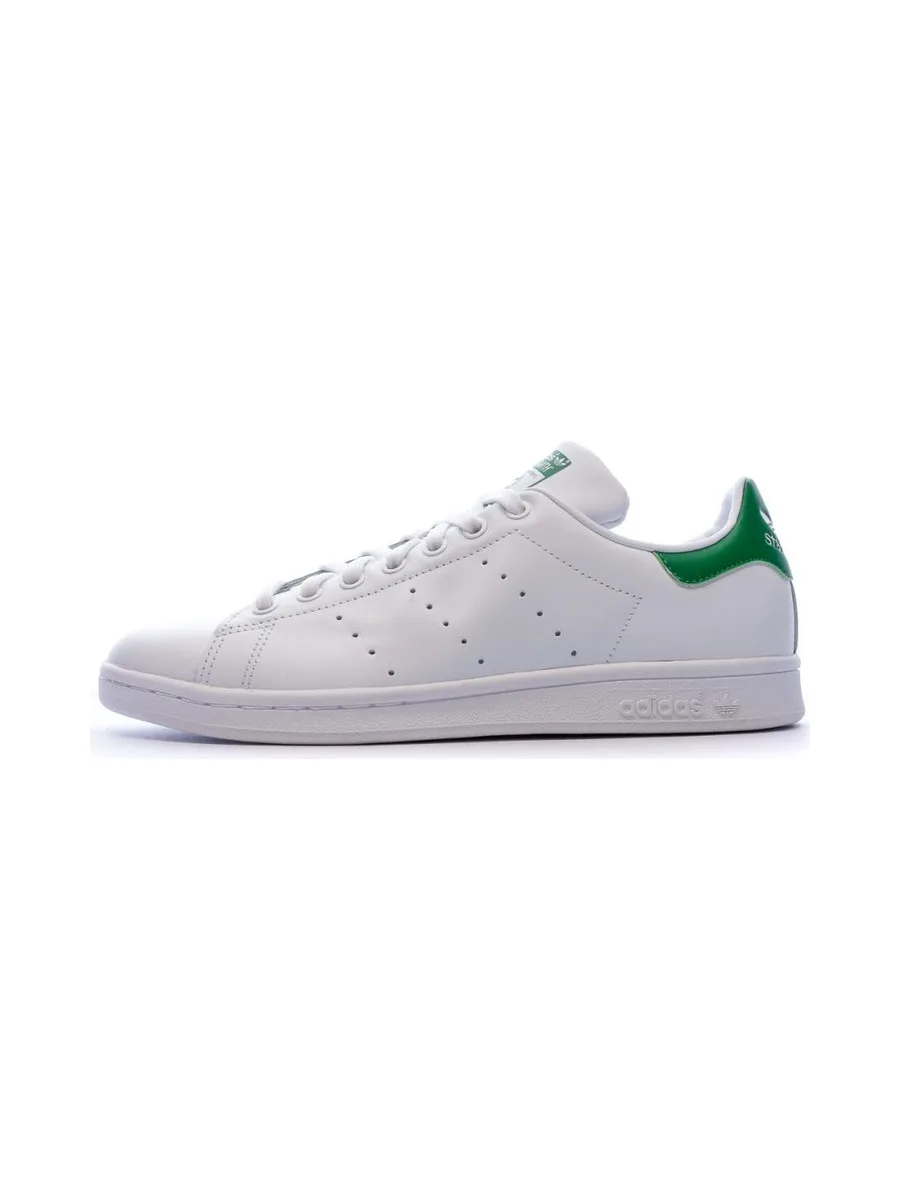 Baskets Stan Smith Blanches/Vertes Mixte Adidas M20324 2