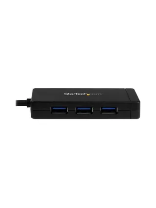 3Port USB C Hub GbE C to A - Power Adapt 3