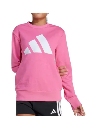 Sweat Rose Fille Adidas Jg Bl Ft Swt 1